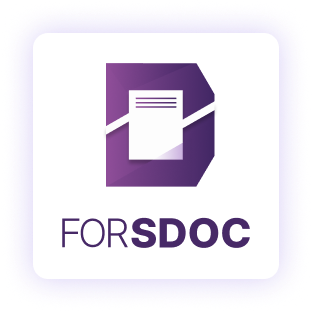 What can you do with FORSDOC?